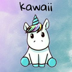 unicornio kawaii