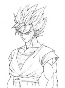 ▷ Imágenes de Goku para Dibujar | Colorear | Listas para Imprimir