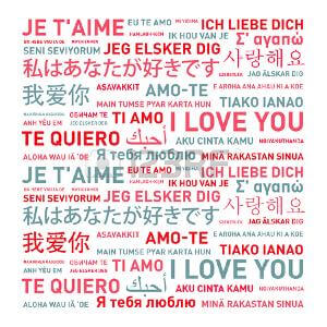 Imágenes de Amor para Siempre en varios idiomas
