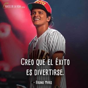 Frases de Bruno Mars bonitas