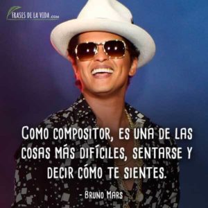 Frases de Bruno Mars tiernas