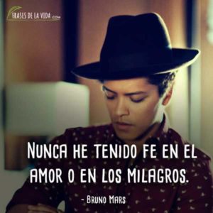 imagenes Frases de Bruno Mars