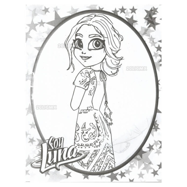 Imágenes de Soy Luna para Dibujar & Colorear Muy Bonitas