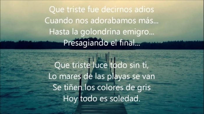 Imágenes con Frases de José José | Qué Triste fue decirnos Adiós