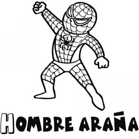 Dibujos De Spiderman Para Imprimir Dibujar El Hombre Arana