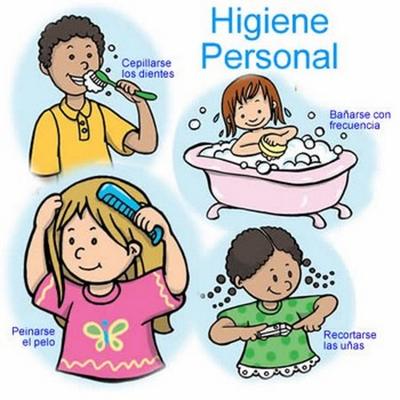 Imágenes de Higiene Personal para niño