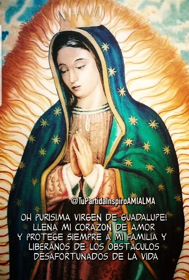  Imágenes con frases de la Virgen de Guadalupe